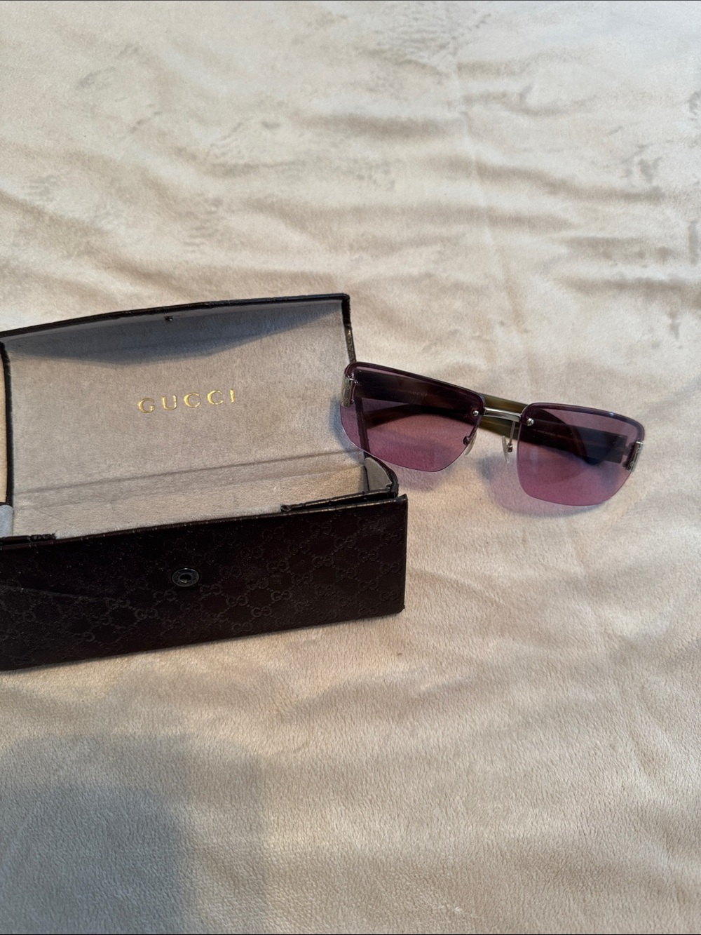 Gucci Women’s Rose Rimless Sunglasses